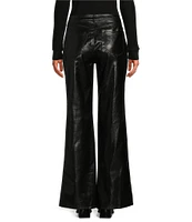 Every Coated Denim High Rise Wide Leg Pants