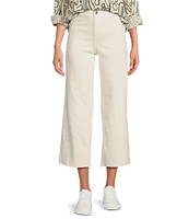 Every Denim High Rise Pleated Waist Jeans