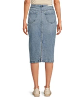 Every Denim Midi Skirt