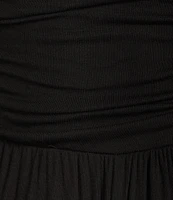 Every Knit Strapless Neck Sleeveless Pull-On Jumpsuit
