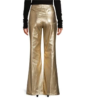 Every Metallic High Waist Wide Leg Pants