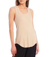 Every Scoop Neck Ribbed Tank