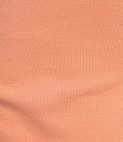 Evolutionary Boat Neck Ribbed Short Sleeve Top