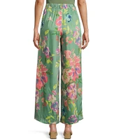 Evolutionary Floral Print Pants