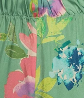 Evolutionary Floral Print Pants