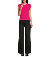 Evolutionary Knit Flutter Sleeve Top