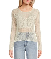 Evolutionary Long Sleeve Butterfly Sweater