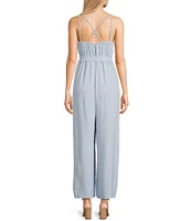 Evolutionary Sleeveless X Back Jumpsuit