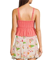 Evolutionary Solid A-Line Tank Top