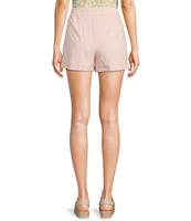 Evolutionary Solid Pleated Mid Rise Shorts