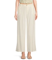 Evolutionary Solid Pleated Coordinating Pants
