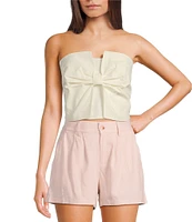 Evolutionary Strapless Bow Top