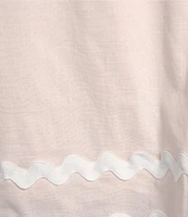 Evolutionary Woven Ric Rac Coordinating Midi Skirt