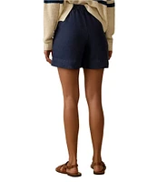 Faherty Bayview Organic Cotton Woven Mid Rise Boxer Shorts