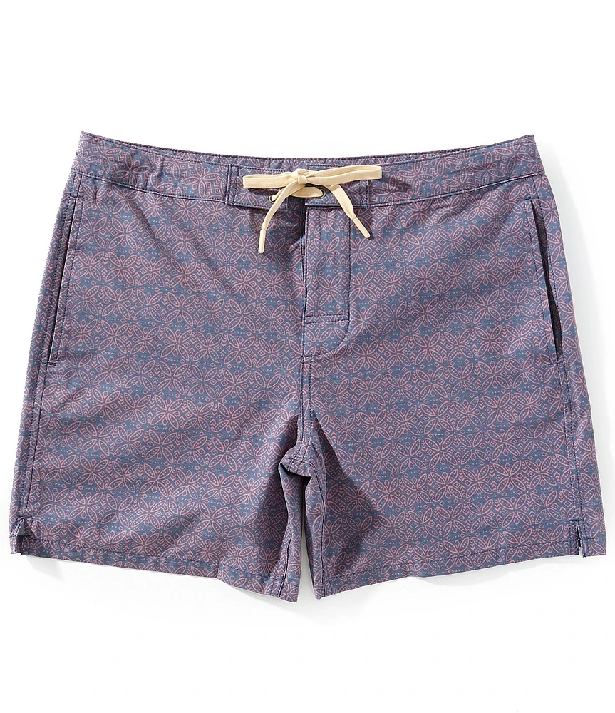 Faherty Biarritz 6#double; Inseam Boardshorts