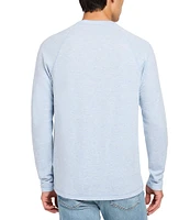 Faherty Cloud Long Sleeve Henley Shirt