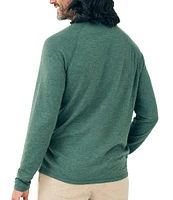 Faherty Cloud Long Sleeve Henley Shirt