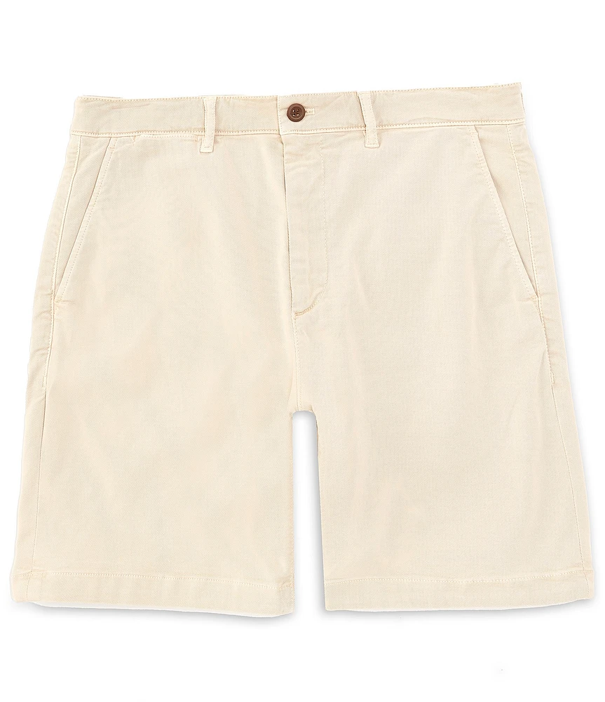 Faherty Coastline Chino 8#double; Inseam Shorts