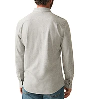 Faherty Coastline Knit Long Sleeve Woven Shirt