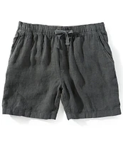 Faherty Linen 6.5#double; Inseam Shorts