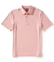 Faherty Movement Heather Short Sleeve Polo Shirt