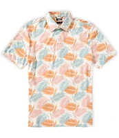 Faherty Movement Pique Short Sleeve Polo Shirt