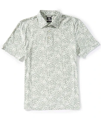 Faherty Movement Pique Short Sleeve Polo Shirt