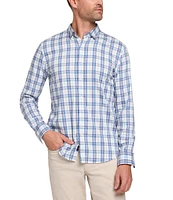 Faherty Performance Stretch Gingham Plaid Movement Woven Shirt