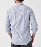 Faherty Performance Stretch Movement Gingham Woven Shirt