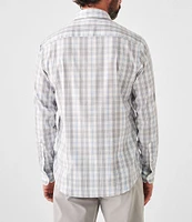 Faherty Performance Stretch Movement Plaid Long Sleeve Woven Shirt