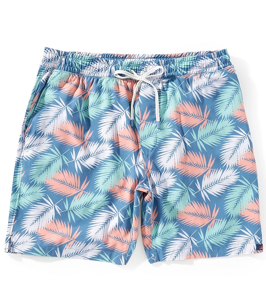 Faherty Shorelite 7#double; Inseam Swim Trunks