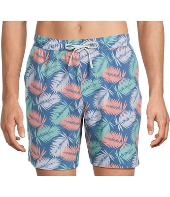 Faherty Shorelite 7#double; Inseam Swim Trunks