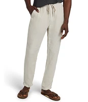 Faherty Slim Fit Linen Drawstring Pants