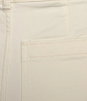 Faherty Stretch Terry Harbor High Rise Wide Leg Jeans