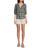 Faherty Stretch Terry Patch Pocket Shorts