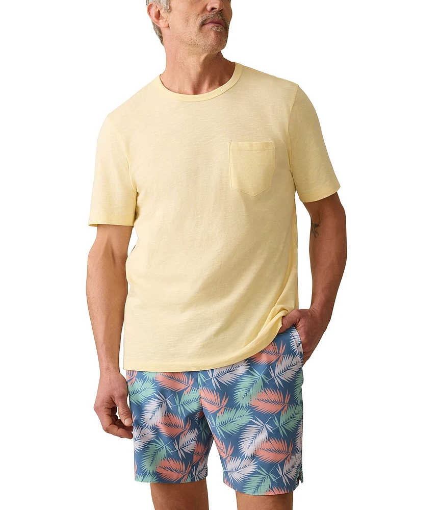 Faherty Sunwashed Pocket Short Sleeve T-Shirt