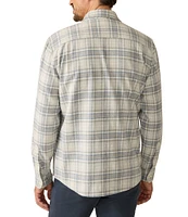 Faherty Super Brushed Stretch Flannel Long Sleeve Woven Shirt