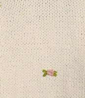 Fanm Mon Hand Knit Rose Cardigan