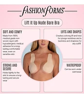 Fashion Forms Lift It Up Nude Bare Bra