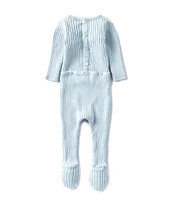 Feltman Brothers Baby Girls Newborn-9 Month Scallop Rib Coverall