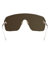 FENDI Unisex FENDI First 99mm Shield Sunglasses