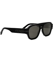 FENDI Unisex Fendigraphy 55mm Square Sunglasses