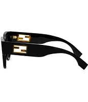 FENDI Women's Baguette 53mm Round Sunglasses