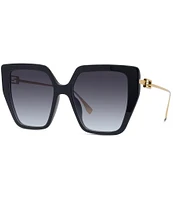 FENDI Women's Baguette 55mm Geometric Oversized Sunglasses