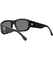 FENDI Women's Baguette 57mm Rectangle Sunglasses