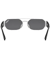 FENDI Women's Fendi Cut Out 55mm Mirrored Round Sunglasses