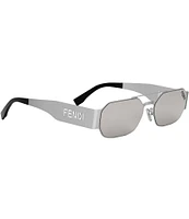 FENDI Women's Fendi Cut Out 55mm Mirrored Round Sunglasses