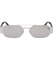 FENDI Women's Fendi Cut Out 55mm Mirrored Round Sunglasses