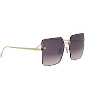 FENDI Women's FENDI First 59mm Geometric Square Sunglasses