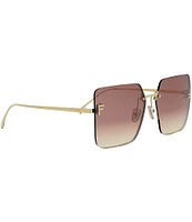 FENDI Women's FENDI First 59mm Geometric Square Sunglasses